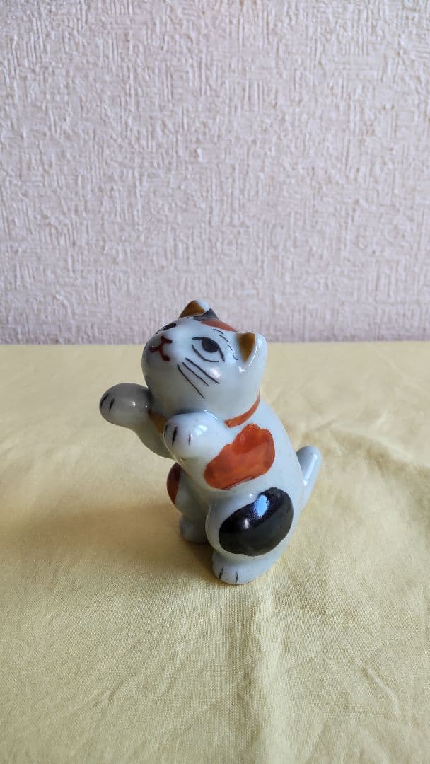 円左エ門　有田焼　猫　招き猫　マグカップ