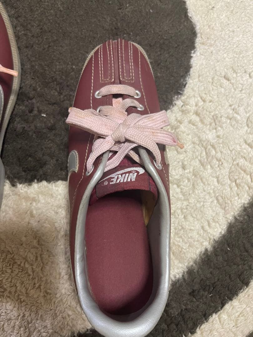 Nike ナイキ　ボーリングシューズ　バーガンディ 7 84年製