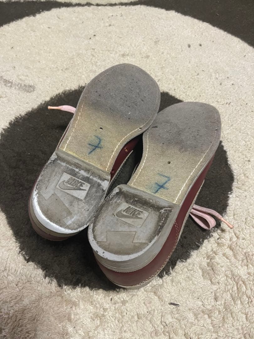 Nike ナイキ　ボーリングシューズ　バーガンディ 7 84年製