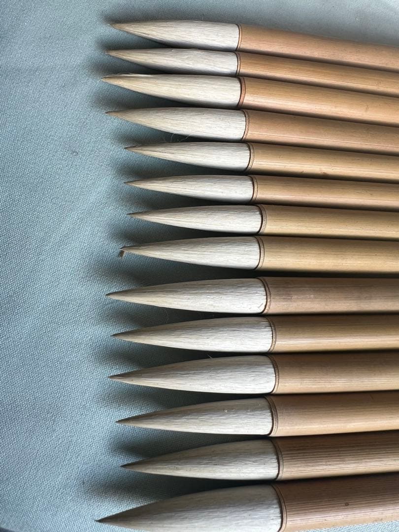 未使用 品 書道用筆 14本