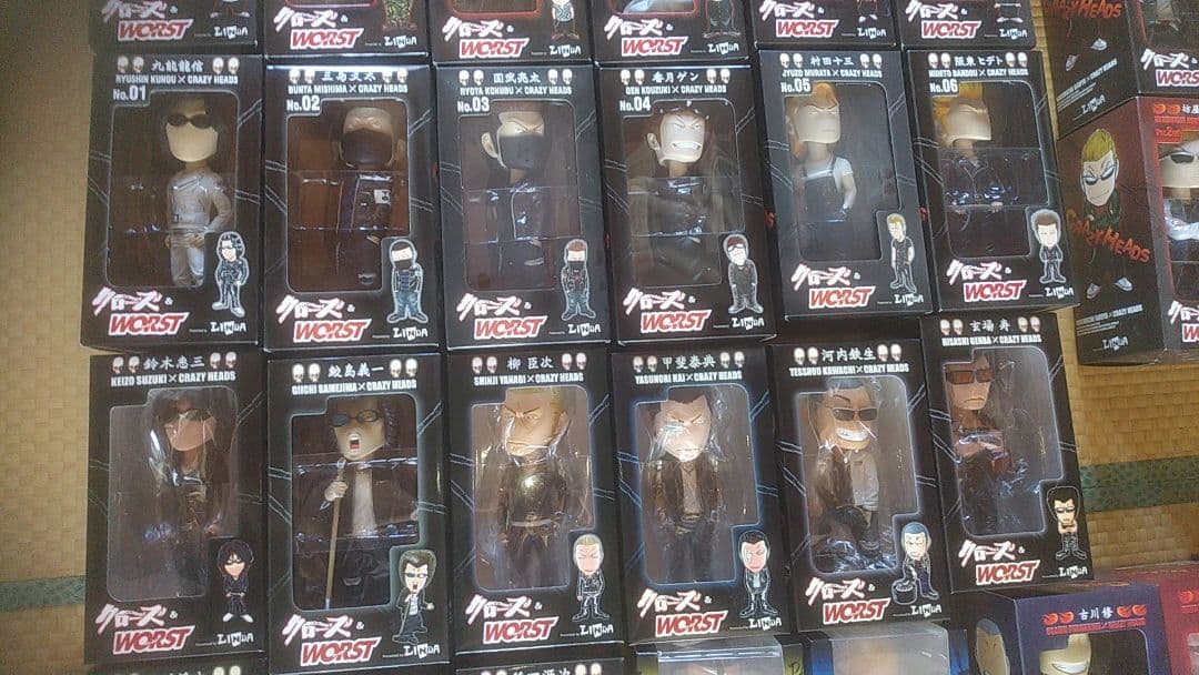 クローズ　ワースト CRAZY HEADS　フィギュア　武装戦線　坊屋春道