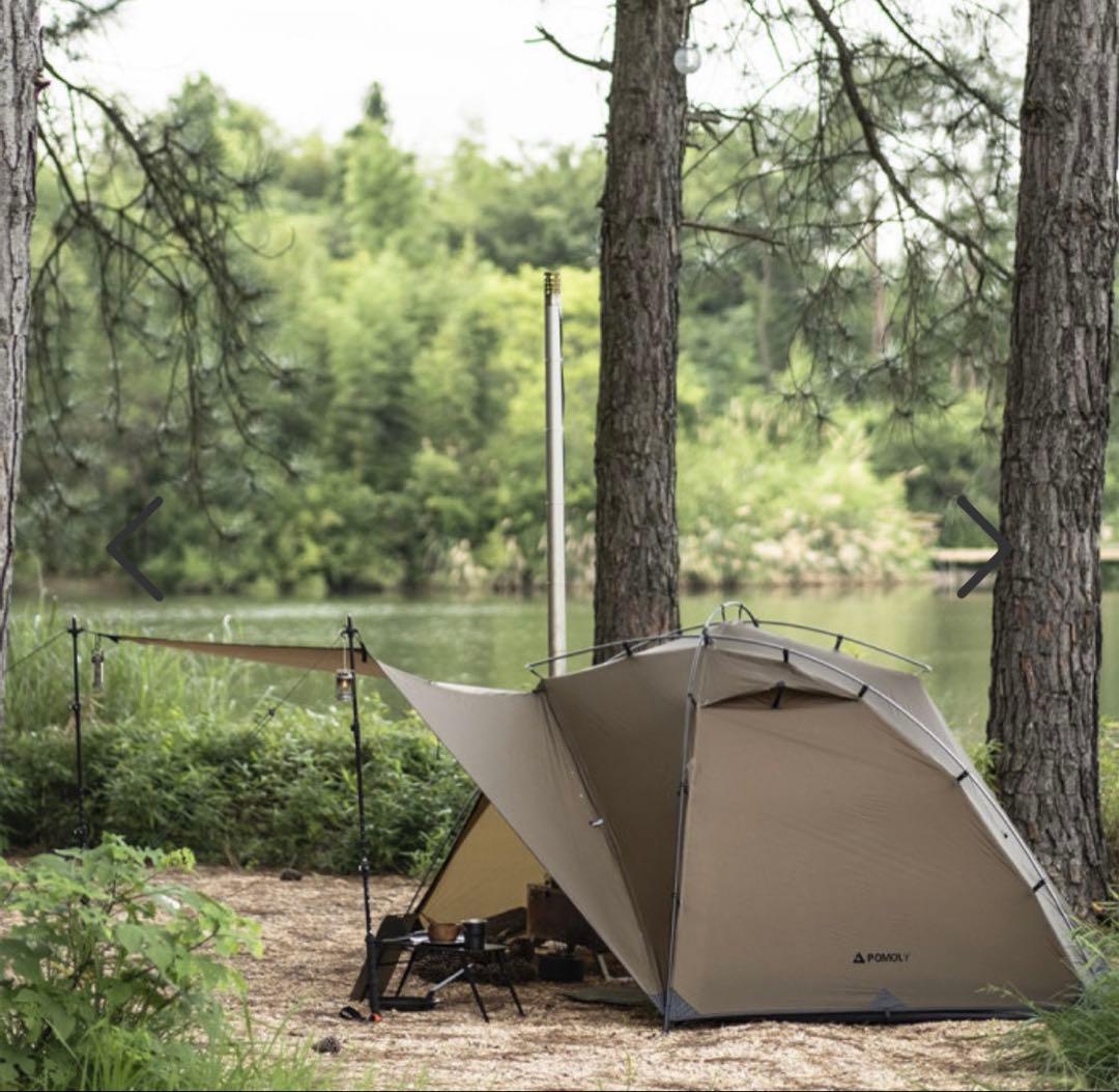 【POMOLY Dune Soloテント】＋【DODグランドシート】セット売り
