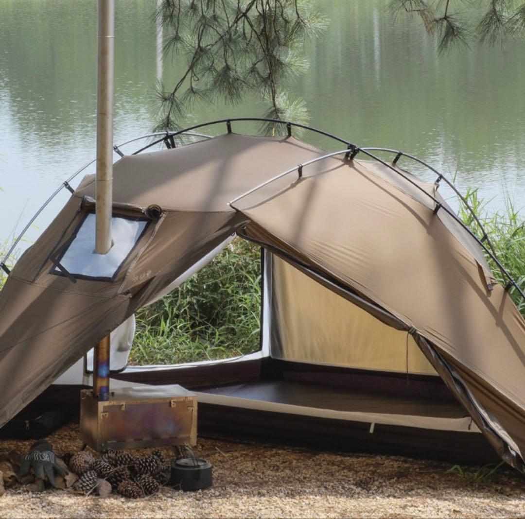 【POMOLY Dune Soloテント】＋【DODグランドシート】セット売り