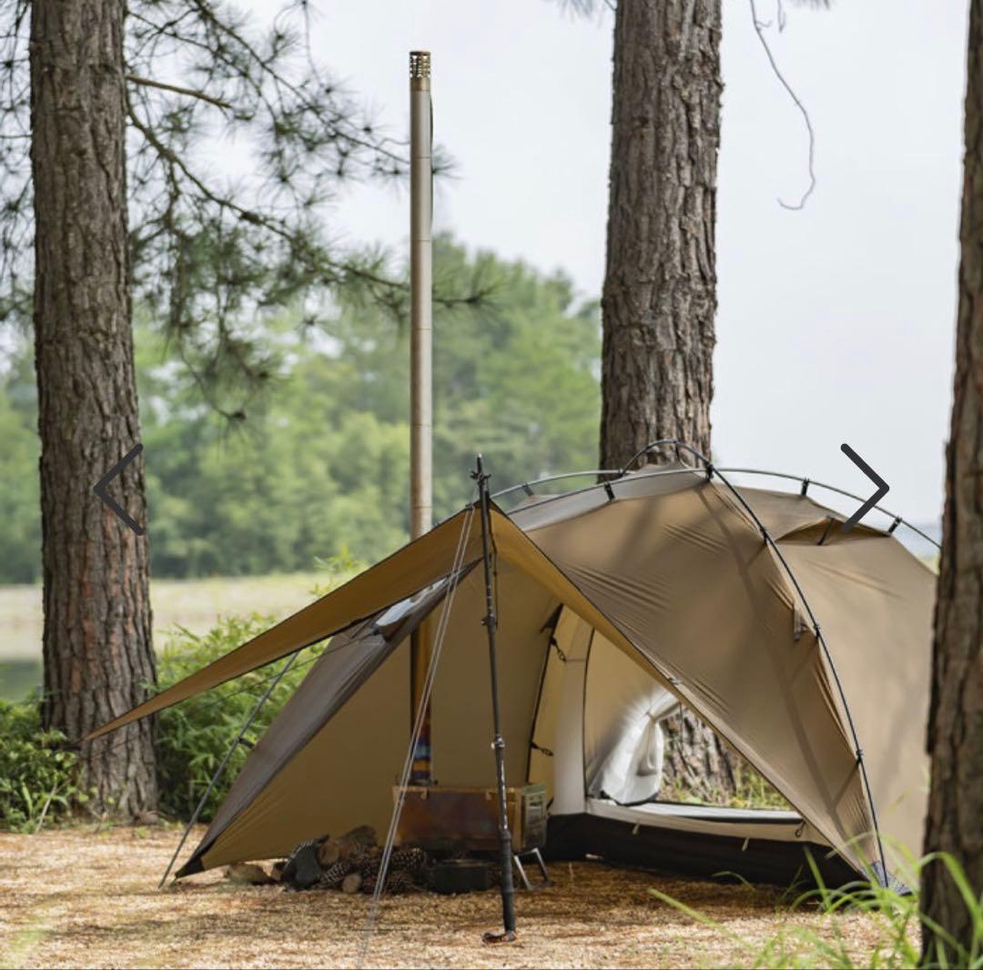 【POMOLY Dune Soloテント】＋【DODグランドシート】セット売り