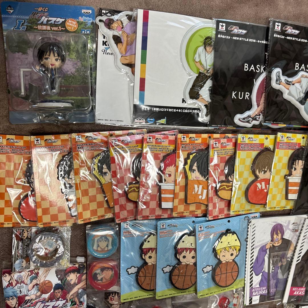 【大量】黒子のバスケ ラバーストラップ フィギュア アクリルスタンド