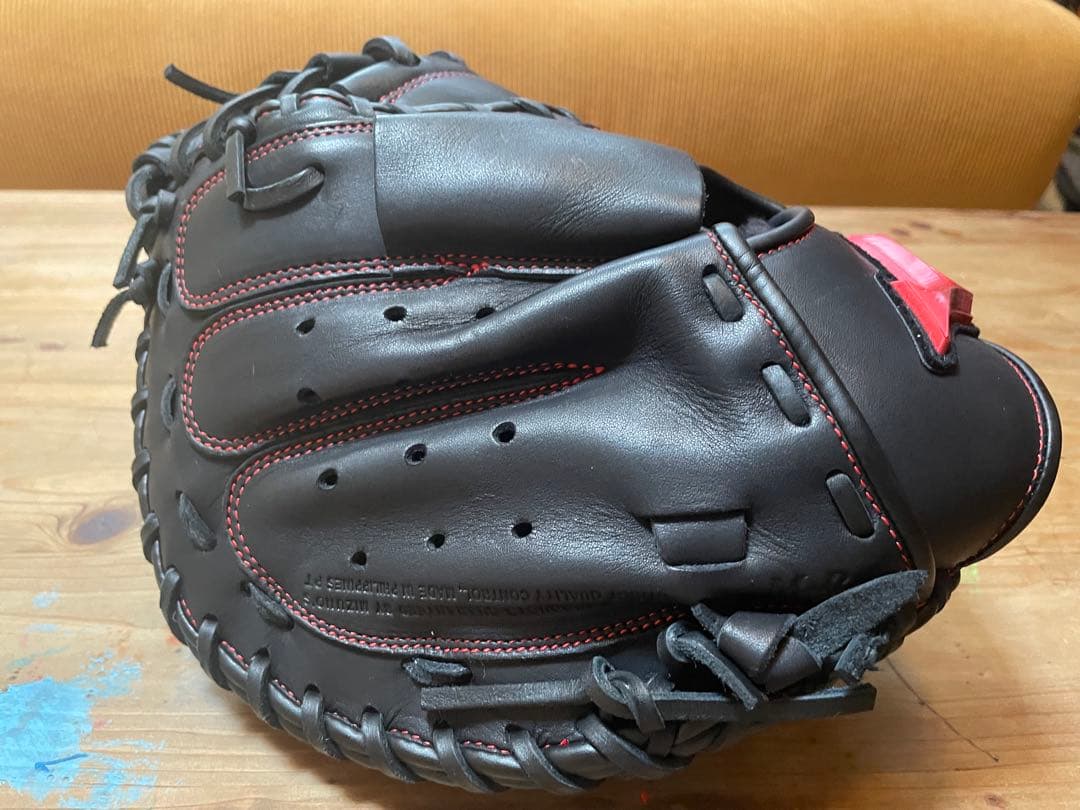 激鳴り⭐︎Mizuno キャッチャーミット　軟式　美品