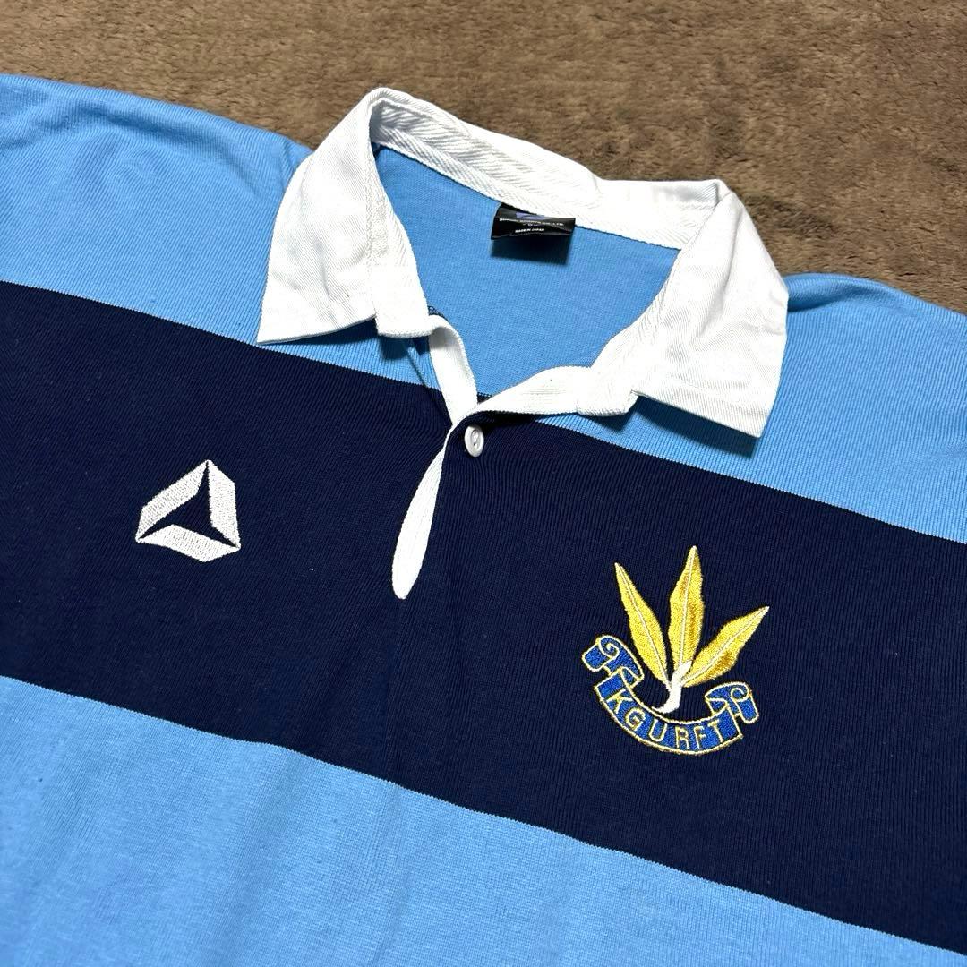 【激レア・美品】関東学院大学 ラグビー部 長袖 ジャージ ラガーシャツ スズキ