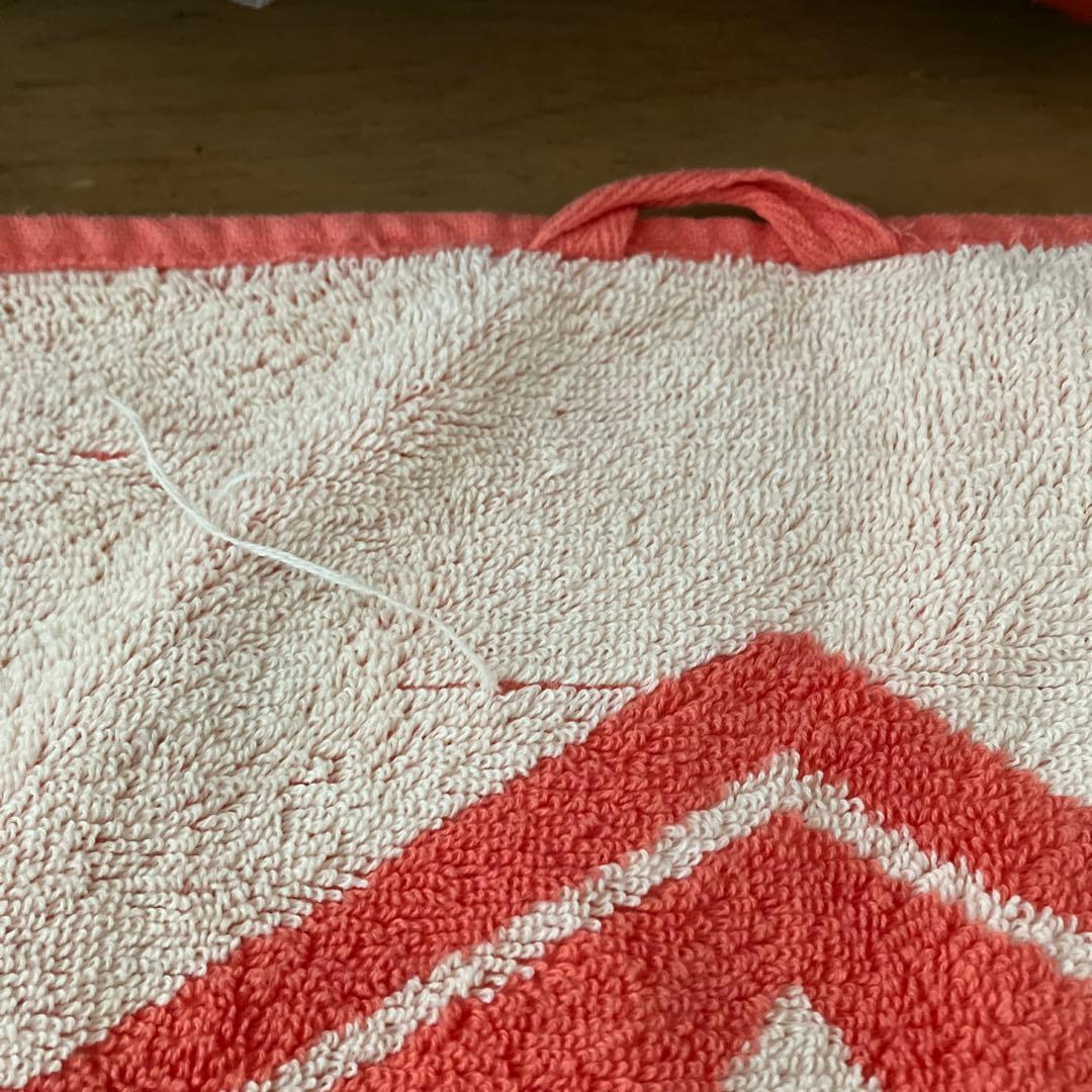 Pendleton コットン100%ブランケット オレンジ99×167cm