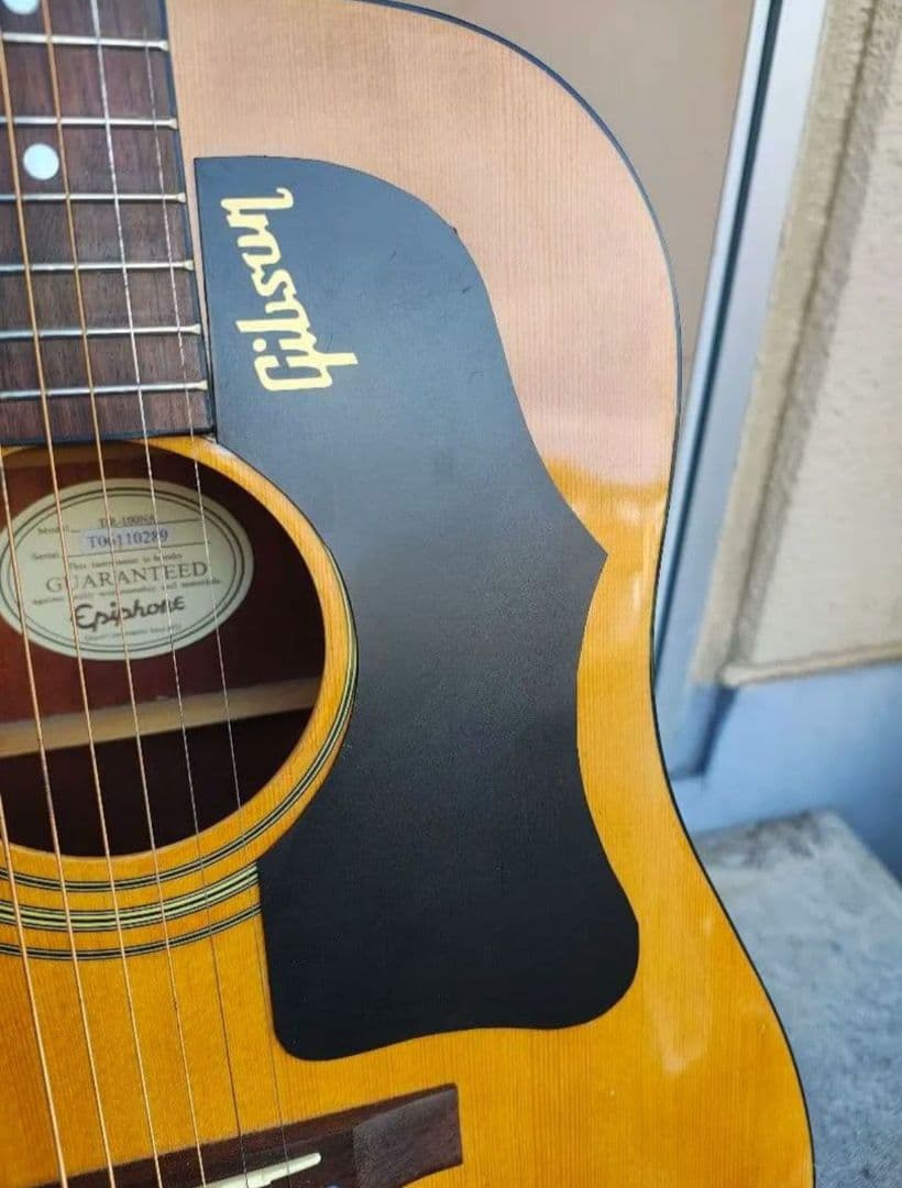 美品 Epiphone DR-100 NA コンタクトピックアップ２個搭載