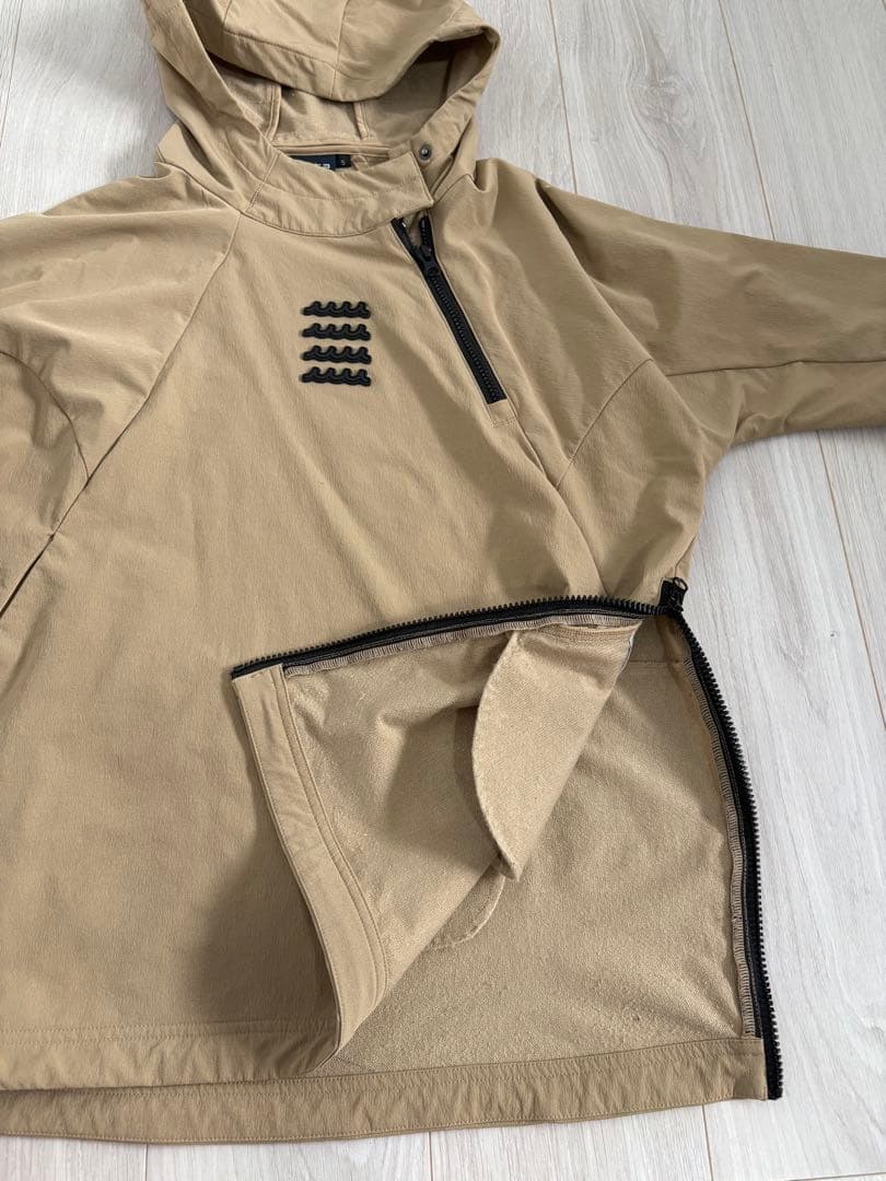 muta MARINE ムータマリン フーディーストレッチナイロンプルオーバー