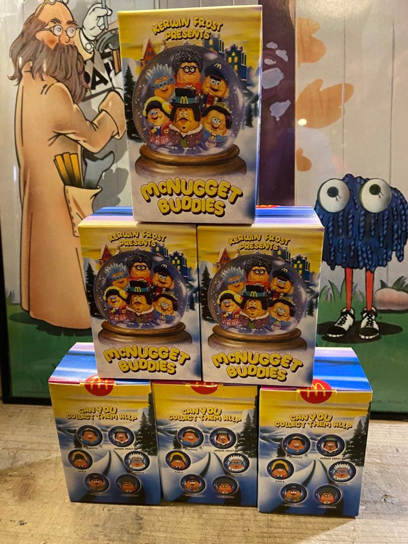 マクドナルド ハッピーミールトイ　カーウィンフロスト ナゲットバディーズ