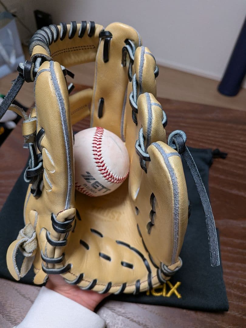 ザナックス トラスト/軟式/内野手用グラブ/ショート/サード/セカンド