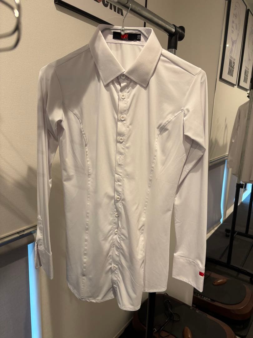 NY製　社交ダンス　ワイシャツ　スリムフィット