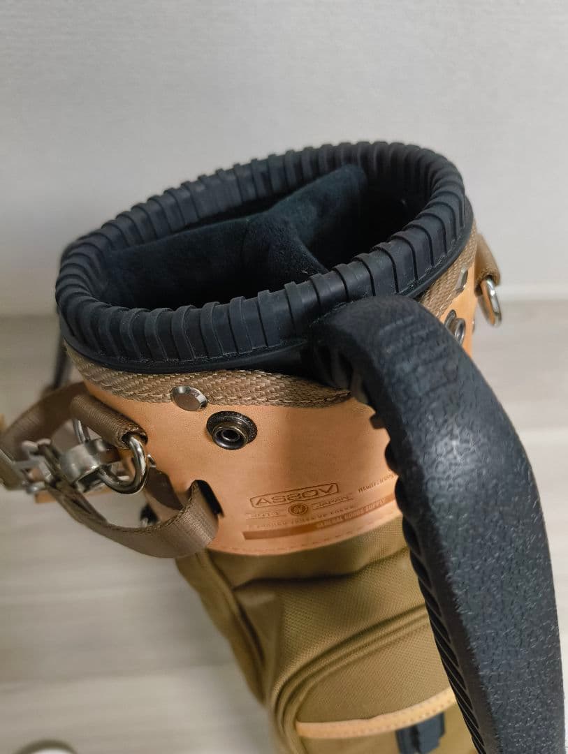 AS2OV GOLF SELF STAND BAG カーキー