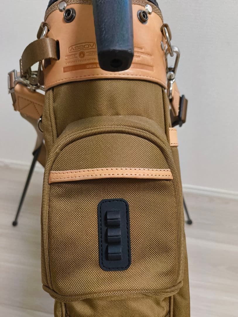 AS2OV GOLF SELF STAND BAG カーキー