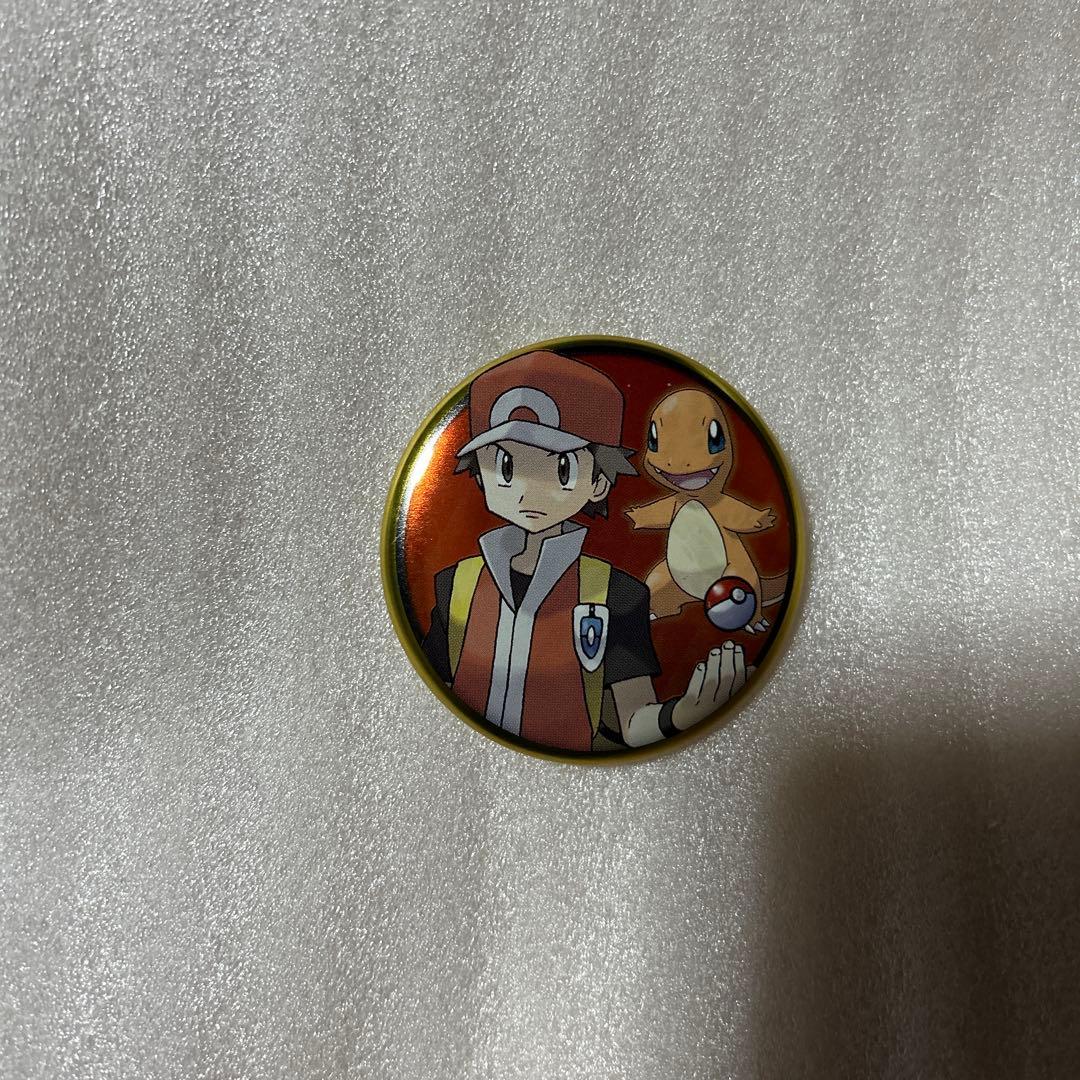 ポケモン 缶バッジ レッド ヒトカゲ