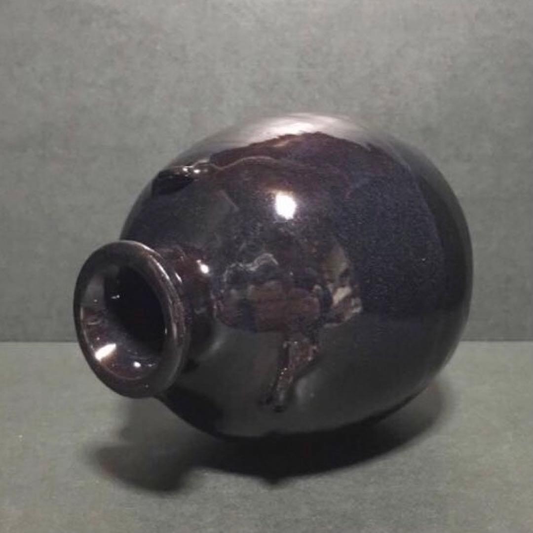 名工 吉川雪堂・常滑焼・レア希少品・花瓶