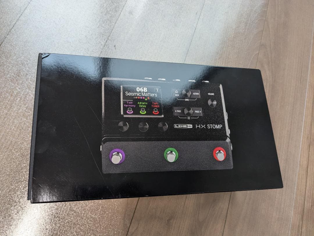 Line 6 hx stomp 箱アダプターUSB2.0ケーブルあり