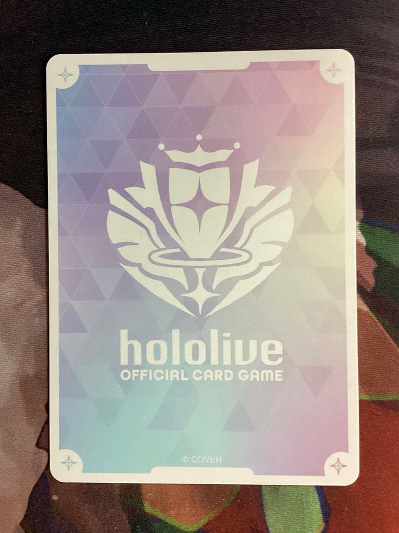 ホロライブオフィシャルカードゲーム 獅白ぼたん SEC サイン