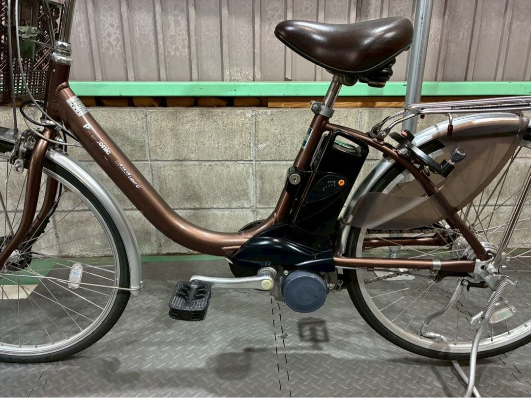 №8169 電動自転車　パナソニック　ビビlight U 24インチ ブラウン