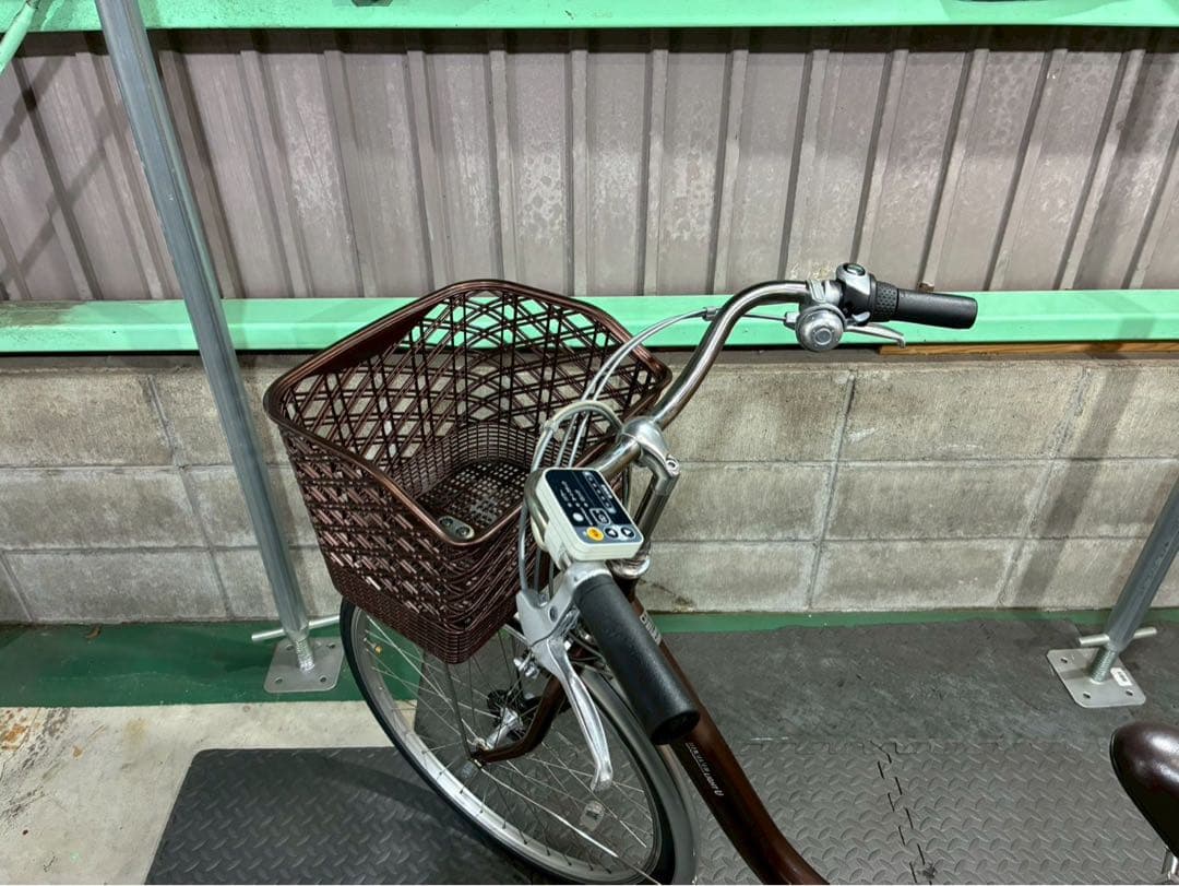 №8169 電動自転車　パナソニック　ビビlight U 24インチ ブラウン