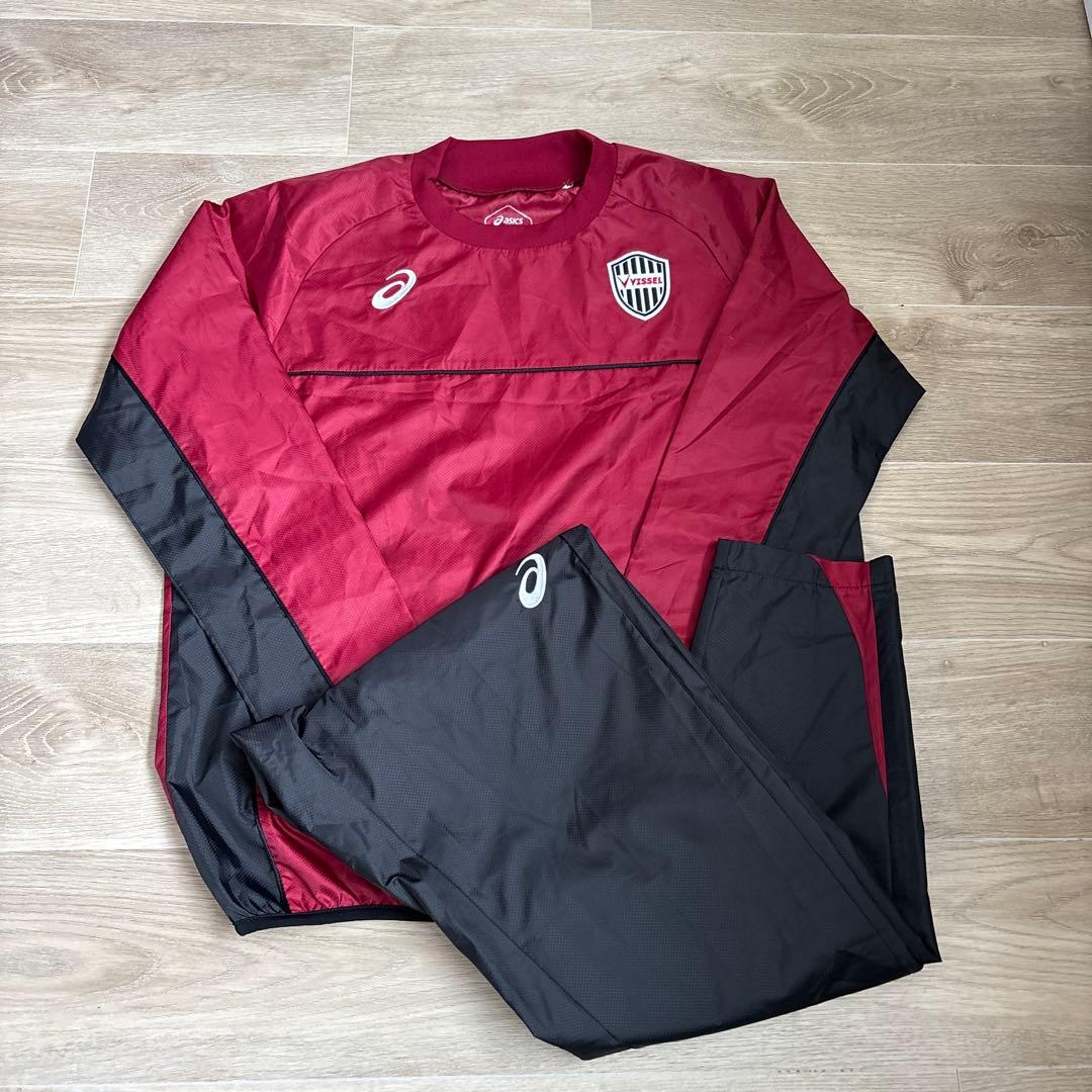 ASICS VISSEL神戸　ピステ上下 Mサイズ