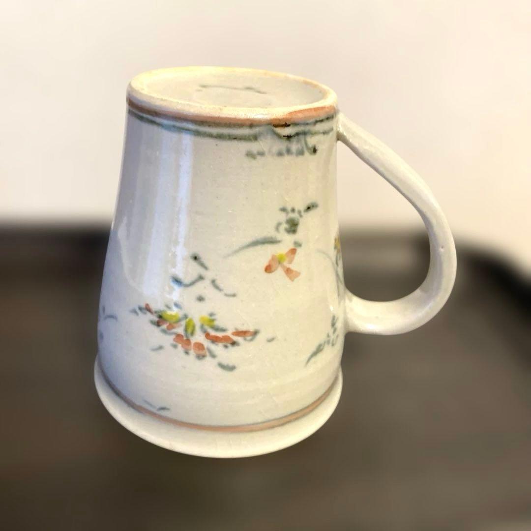 藤田佳三さん　色絵　マグカップ