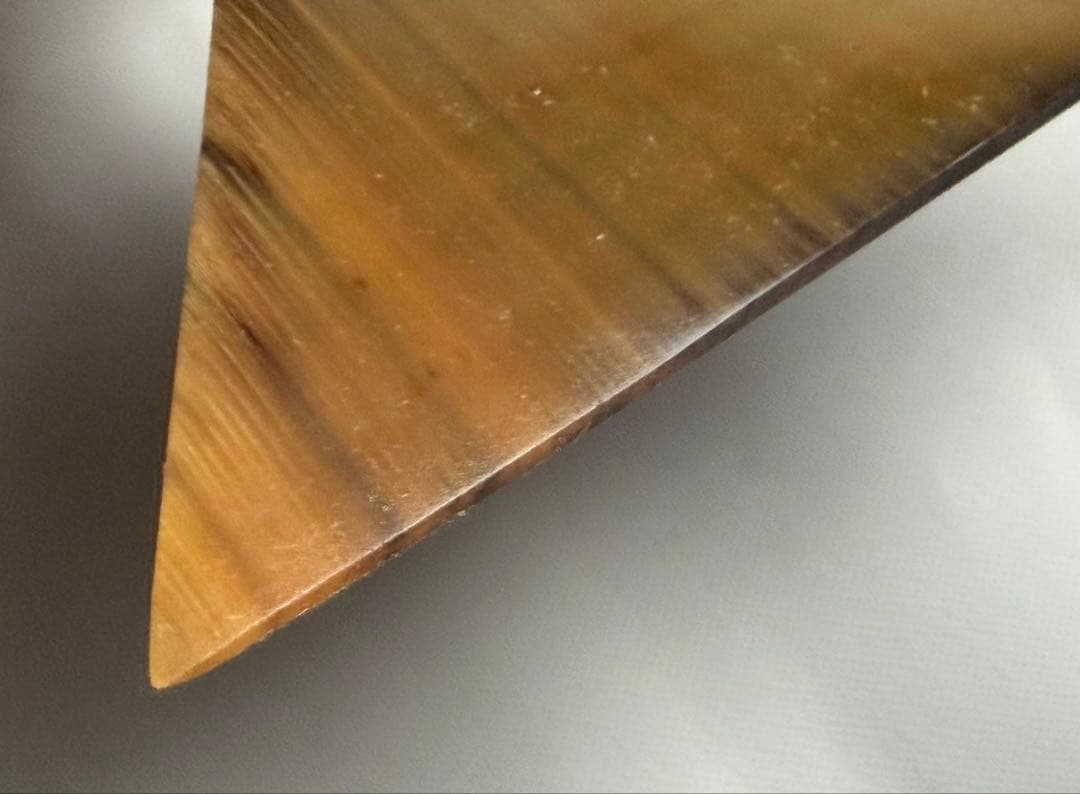 超レア！　鯨髭板製　琵琶用撥