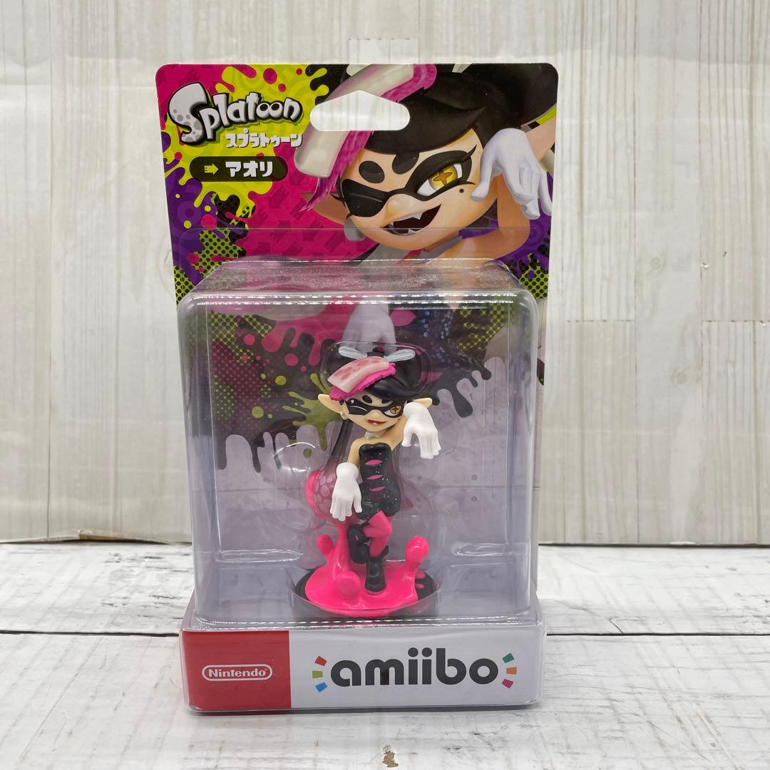 新品未開封 amiibo スプラトゥーン まとめ売り イカ アオリ ヒメ イイダ
