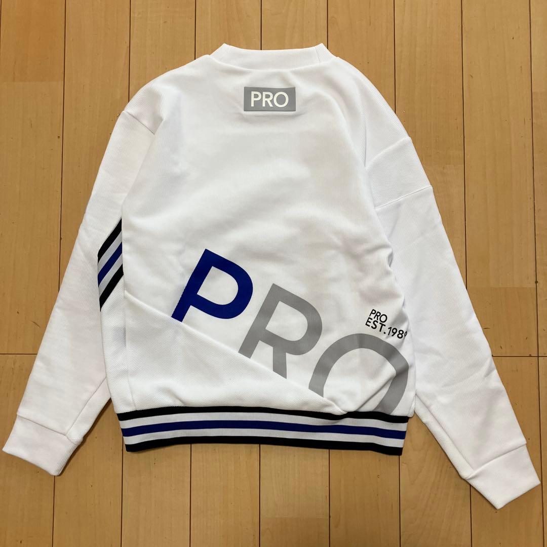 PEARLY GATES パーリーゲイツ　長袖　カットソー　トレーナー　白　0