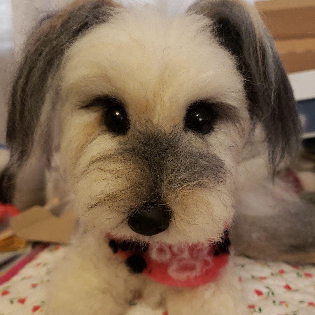 羊毛フェルト　クリステル様