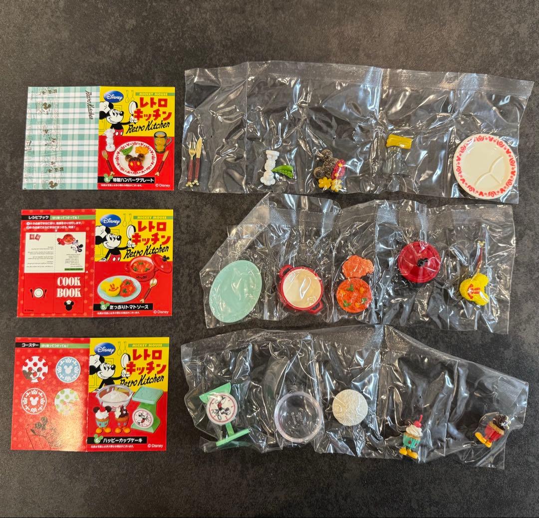 リーメント ディズニー ミッキーマウス レトロキッチン 全6種フルコンプ