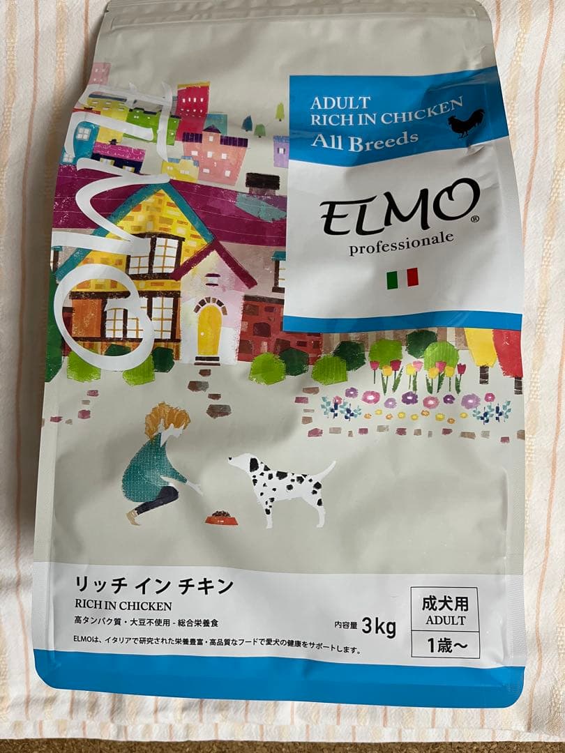 ELMO ドライフード アダルト リッチインチキン7.8kg セット