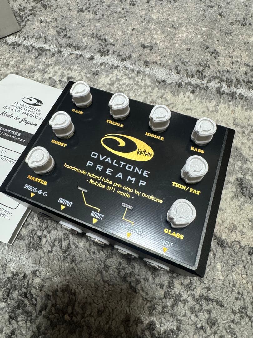 OVALTONE PREAMP オーバルトーン　プリアンプ