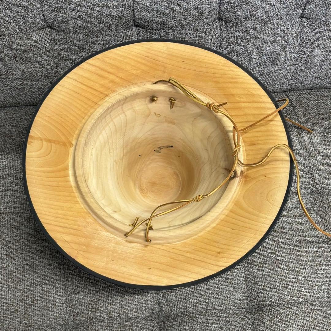 お月 珍品 希少！ ネイティブハット 先住民 アート インテリアにも