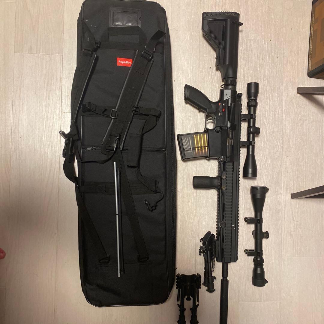 東京マルイ次世代電動ガンHK417 サバゲー バイポッド&スコープ２種類