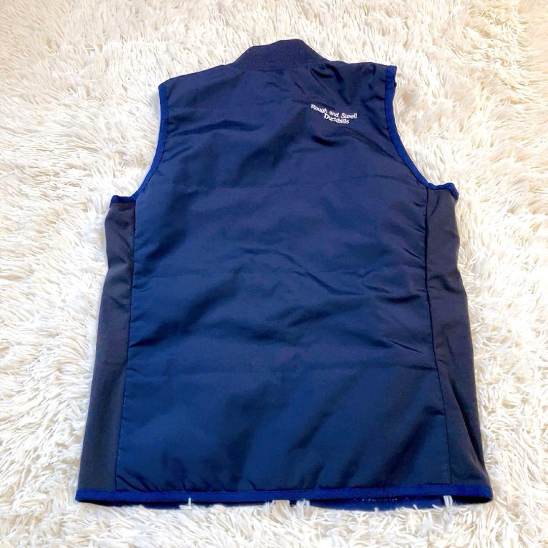 【超美品】Rough & Swell　ゴルフベスト　ネイビー　Duckbills
