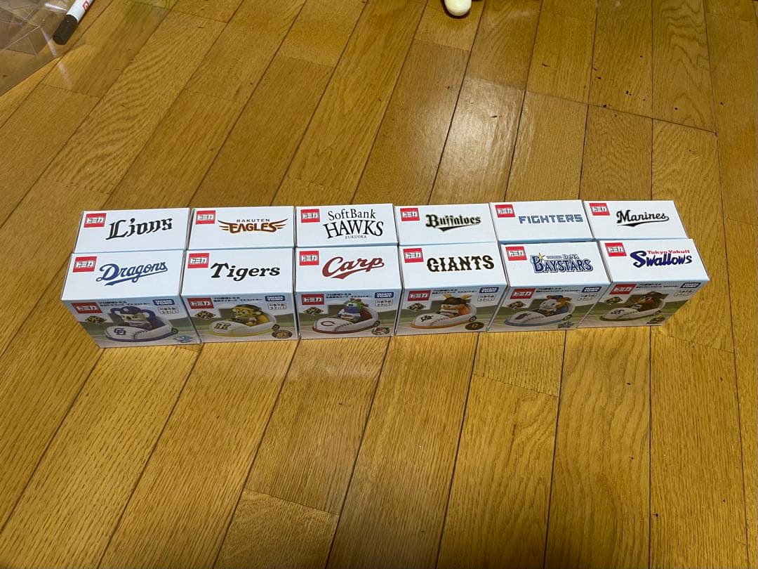 トミカ プロ野球キャラクター ミニカー 12個セット