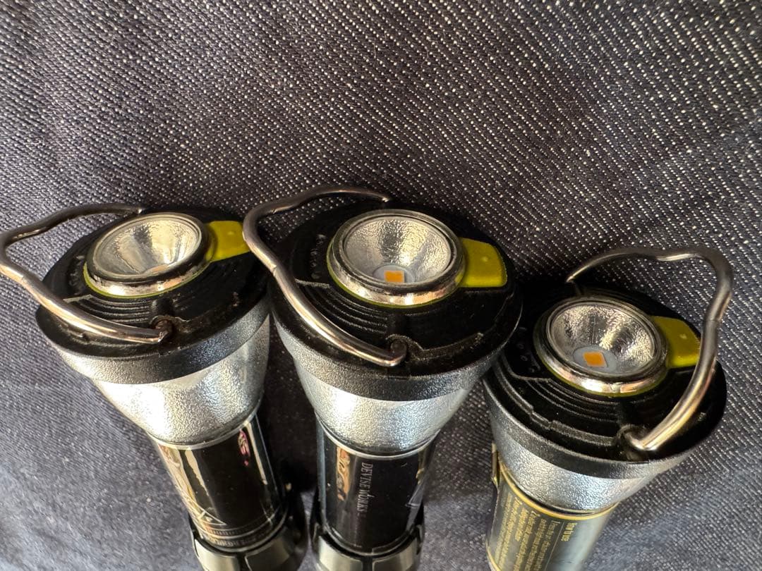 ゴールゼロライトハウスマイクロフラッシュ(ステッカー)3点　ゼロキャップ2個