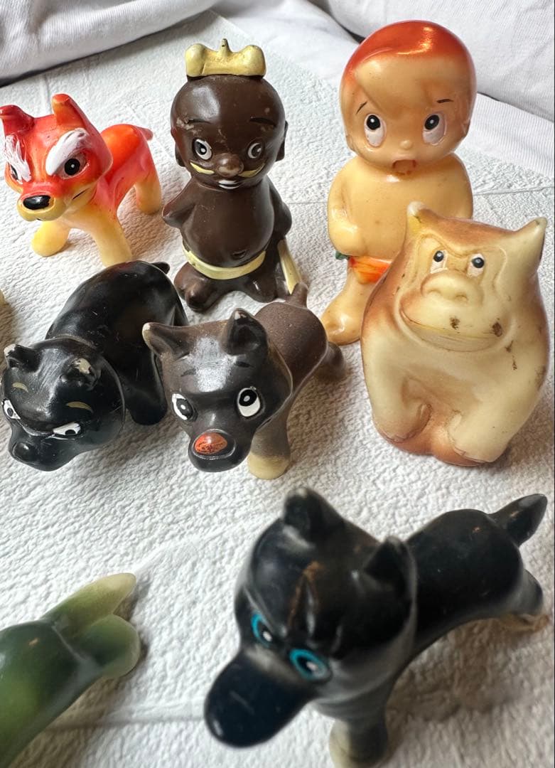 【即日発送】狼少年ケン　フィギュア　ソフビ10体　コンプリートセット　昭和レトロ