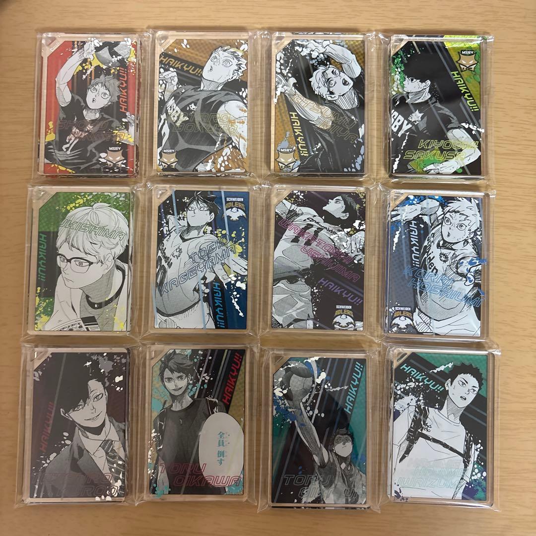 ハイキュー コンプリートセット コンプセット ドミノ アクブロ アクリルブロック