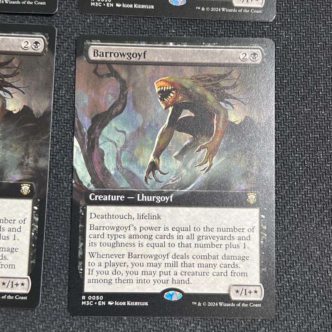 MTG M3C バロウゴイフ 英語版 拡張アート 4枚セット