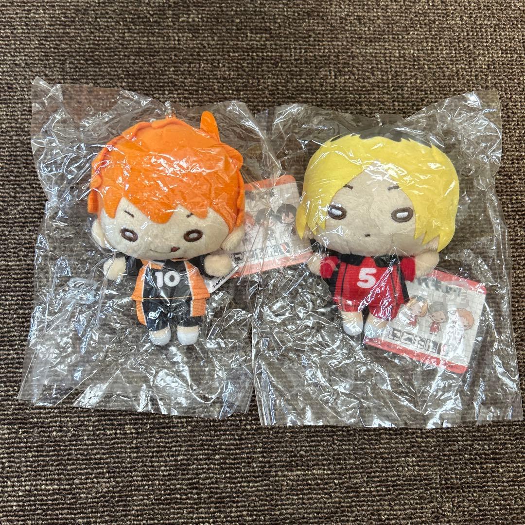 【未使用新品・タグ付】ハイキュー日向翔陽孤爪研磨◇ にとたんぬいぐるみ初期モデル