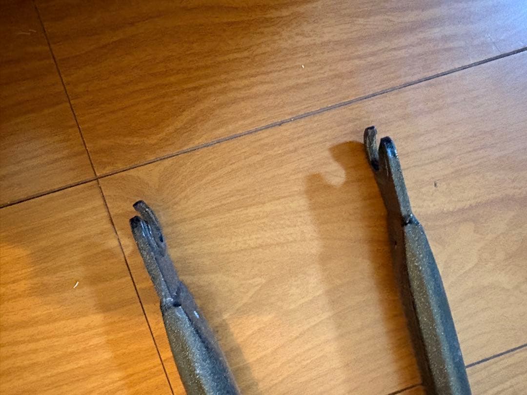 自転車フレーム＋フォーク＋クランクセット（現状／レストアベース）