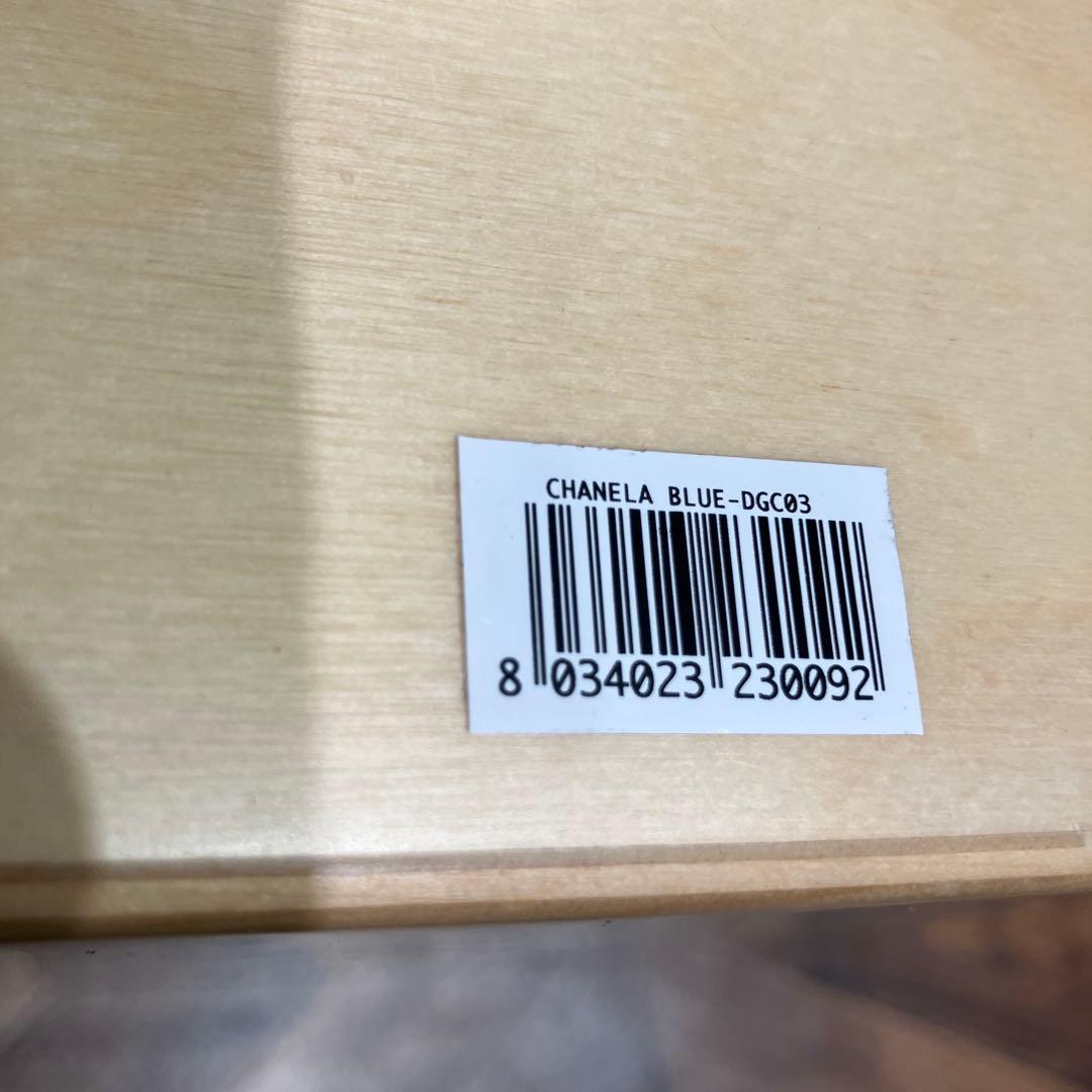 DE GREGORIO カホン 青　チャネラ