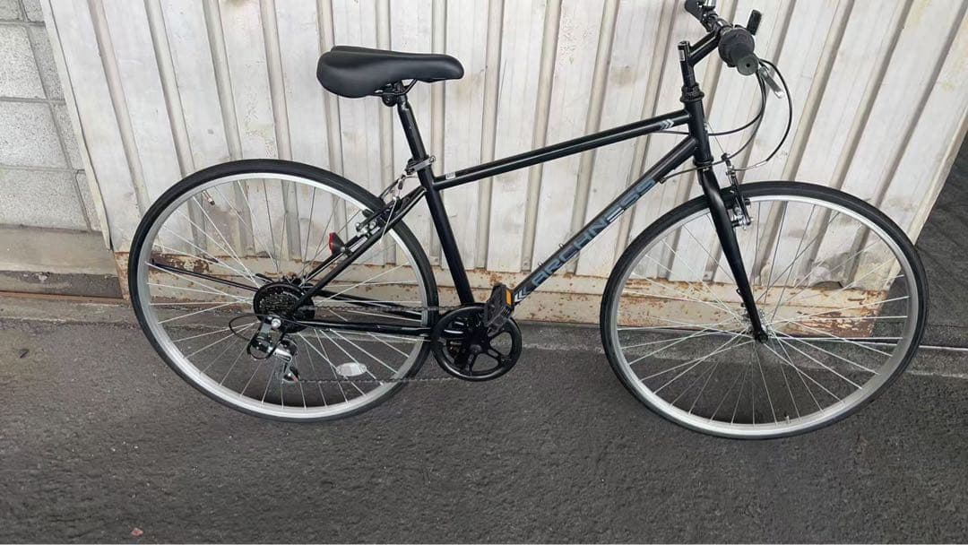 クロスバイク 700C 27インチ シマノ 7段変速機自転車