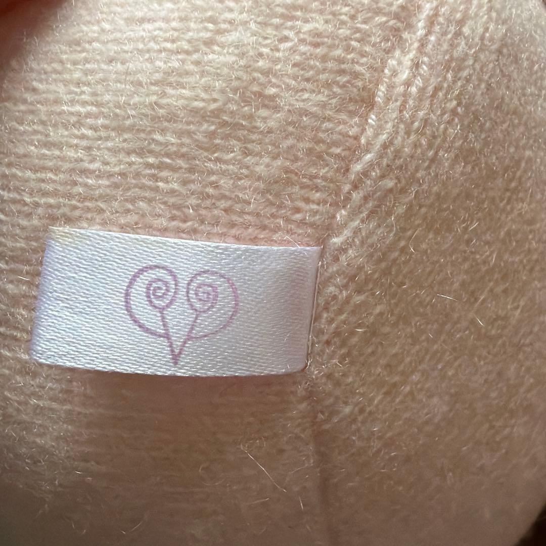 高級カシミヤ製　抱き合うクマのぬいぐるみ マイカシミヤ