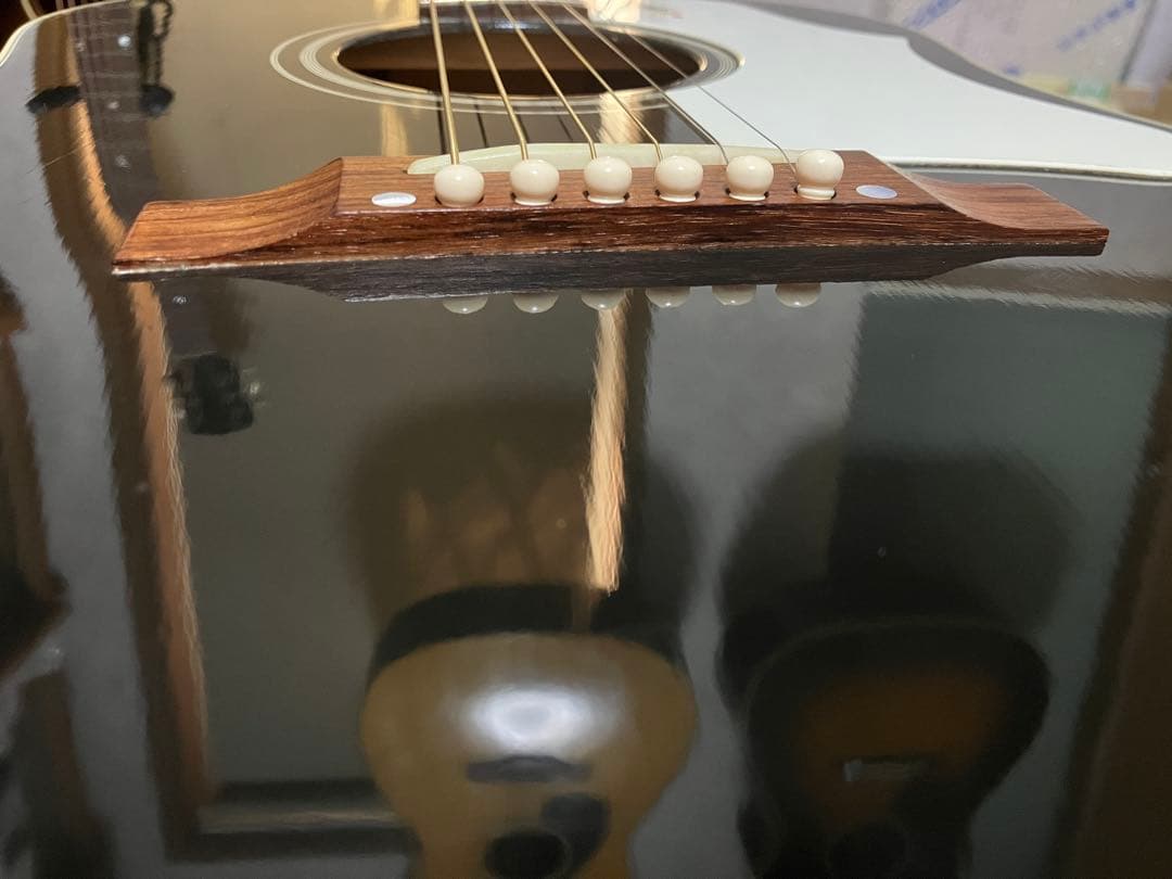 【2013年製】Gibson J45 エボニー 鳴り抜群　ギブソン　固定サドル