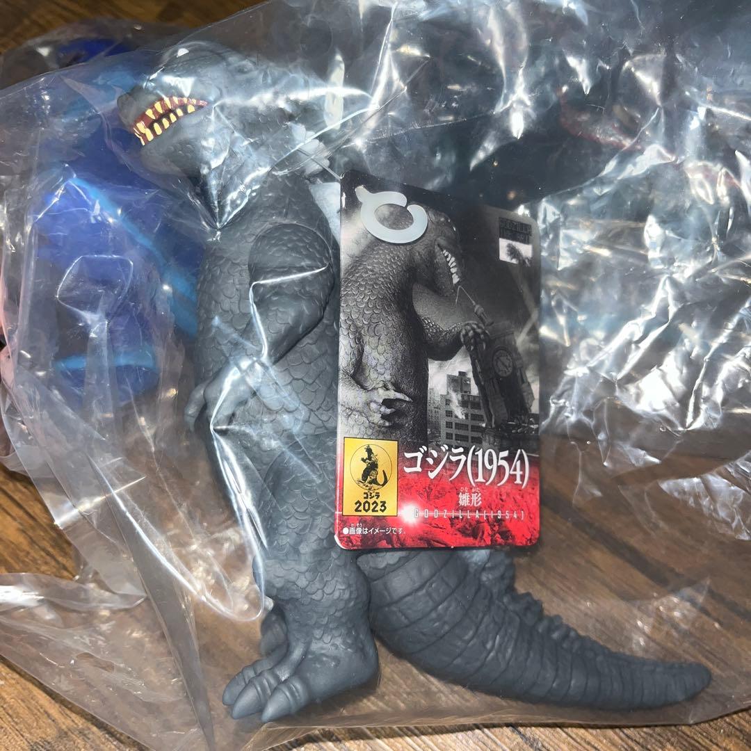 3体最安値　パルコ限定ムービーモンスターシリーズ雛形ゴジラ