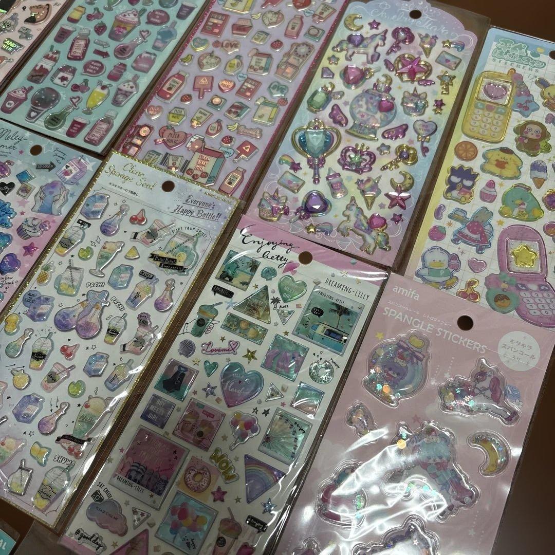 立体シール　27枚　まとめ売り　ドロップ　サンリオ　平成はっぴーフォン　新品